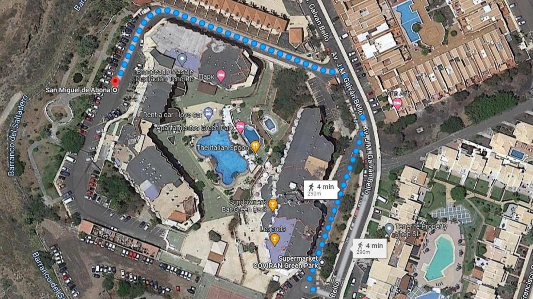 Apartamento Tipo Estudio En Apartamentos Green Park, Golf Del Sur, Tenerife San Miguel de Abona Esterno foto